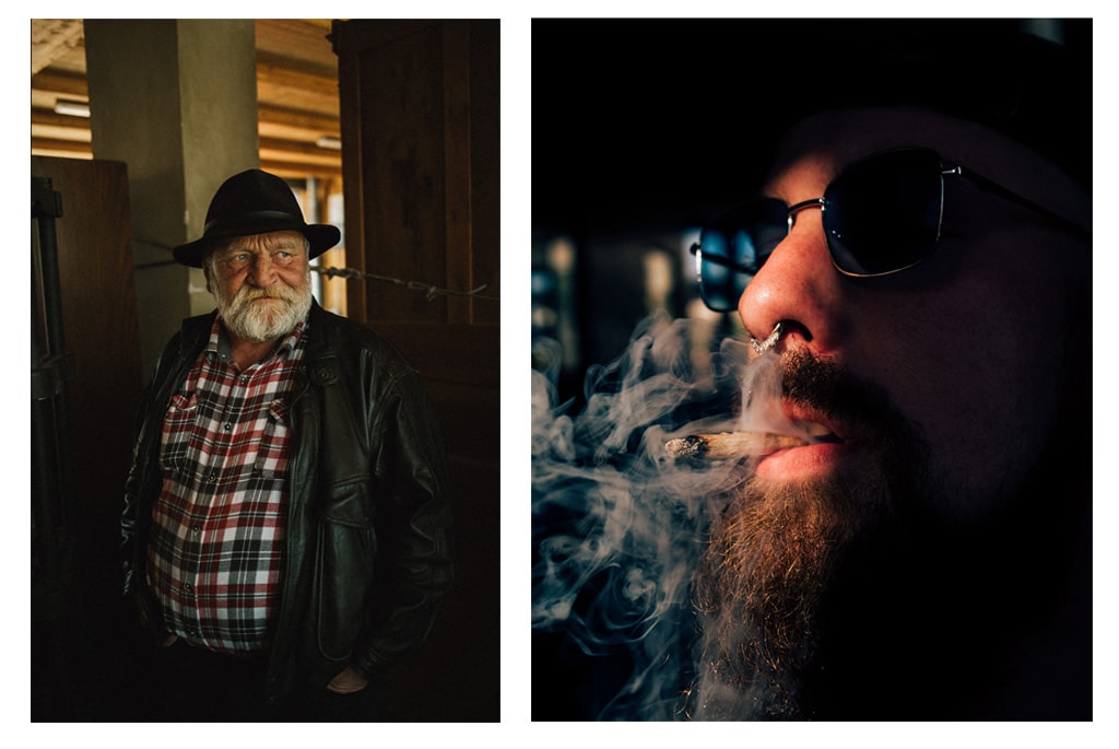 Portraits © Laurent Le Crabe (à droite) & Théo Giocometti (à gauche)