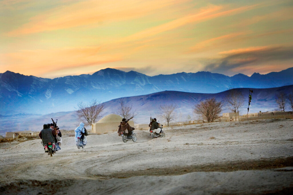 Talibans en Afghanistan © Véronique de Viguerie
